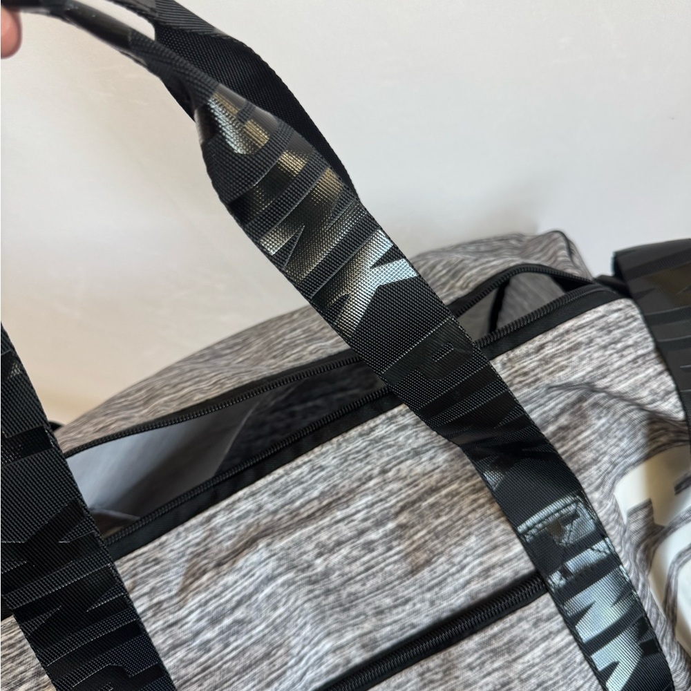 PINK Victoria's Secret Gray Duffel Bag - Picture 8 of 13